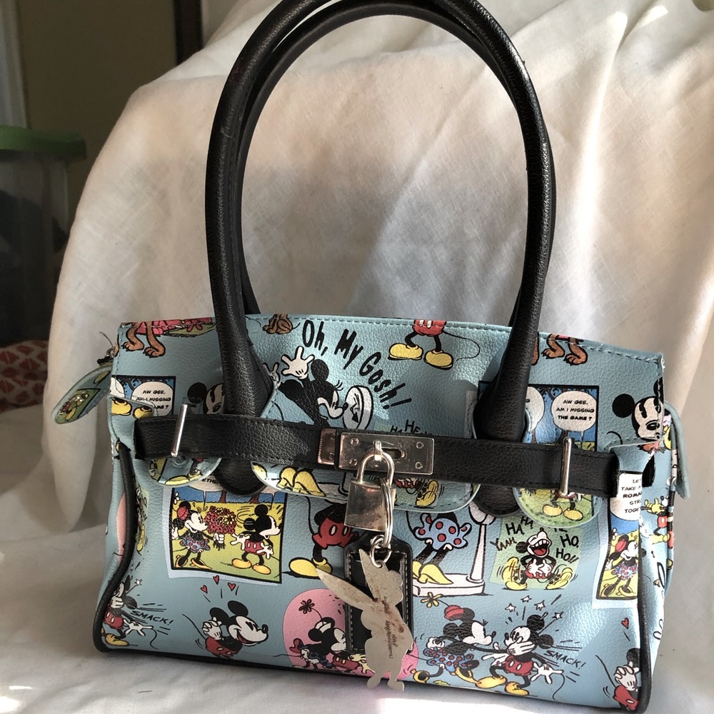 Coach Mickey & Minnie Mouse hand bag